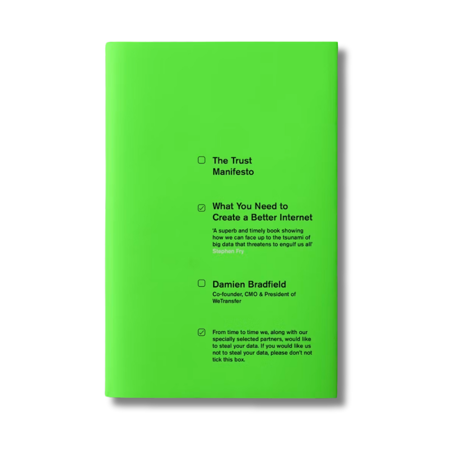 The Trust Manifesto.