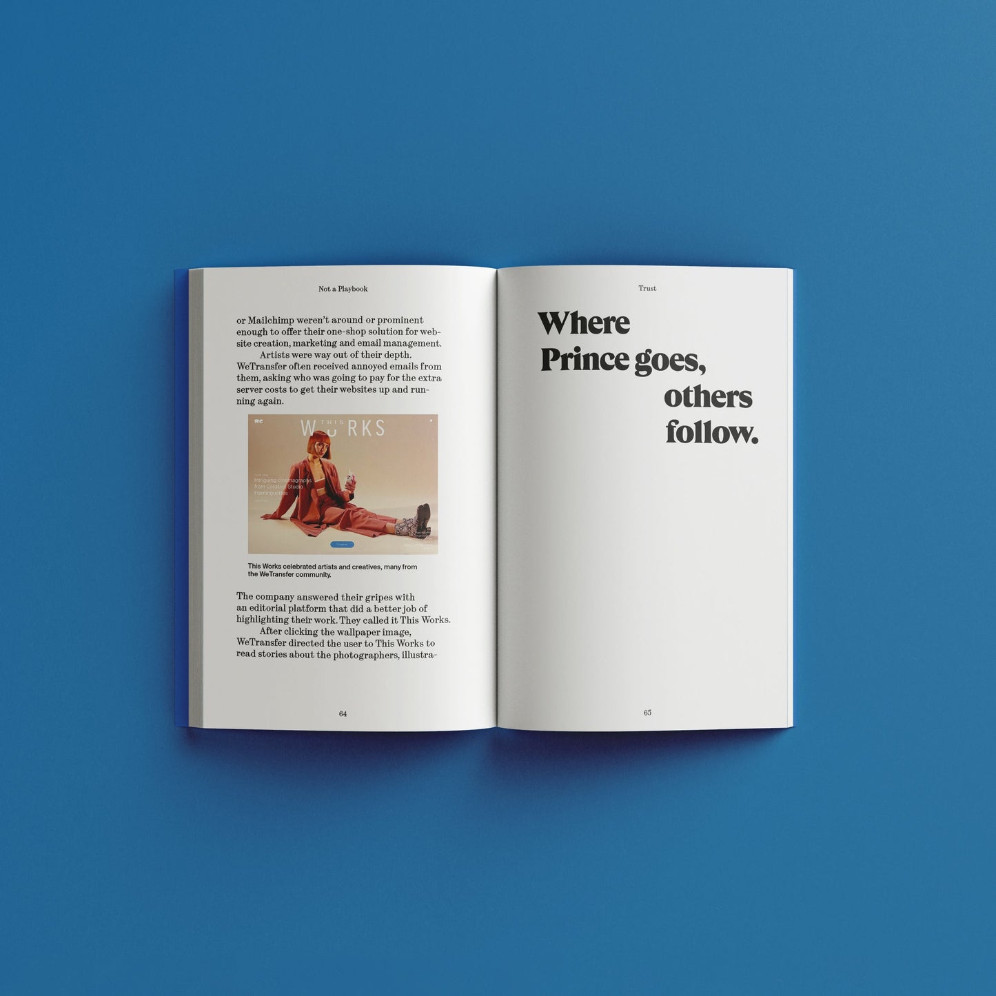 Not A Playbook - The NEW WeTransfer book.