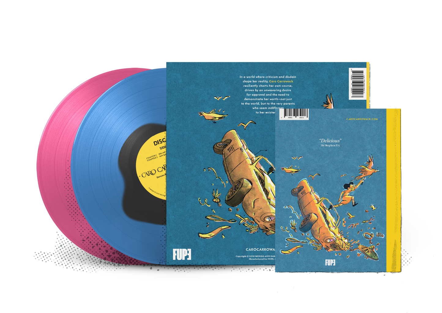 Signed Limited Edition Book and Double Vinyl Audio Book